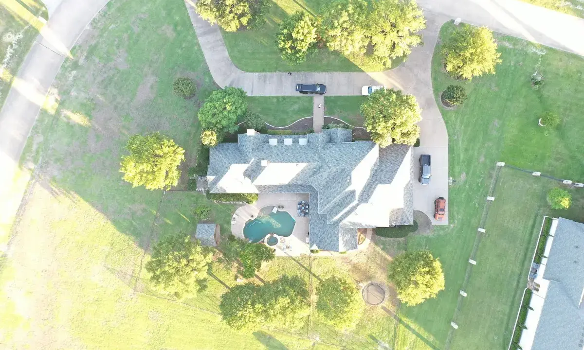 New shingle roof installation on a home in Castroville